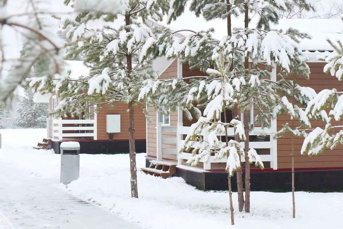 Лесной коттедж