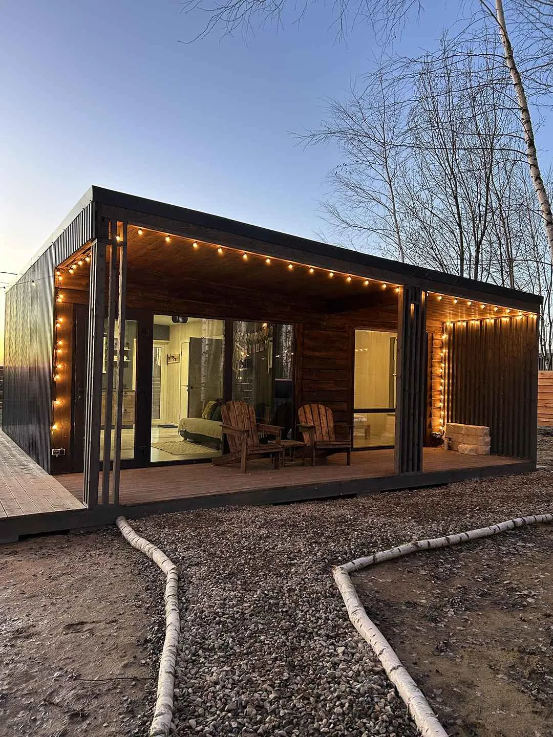 Дом с видом на лес