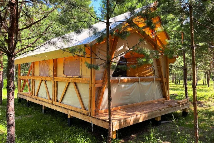 Кемпинг Лесосад Евгения Юма