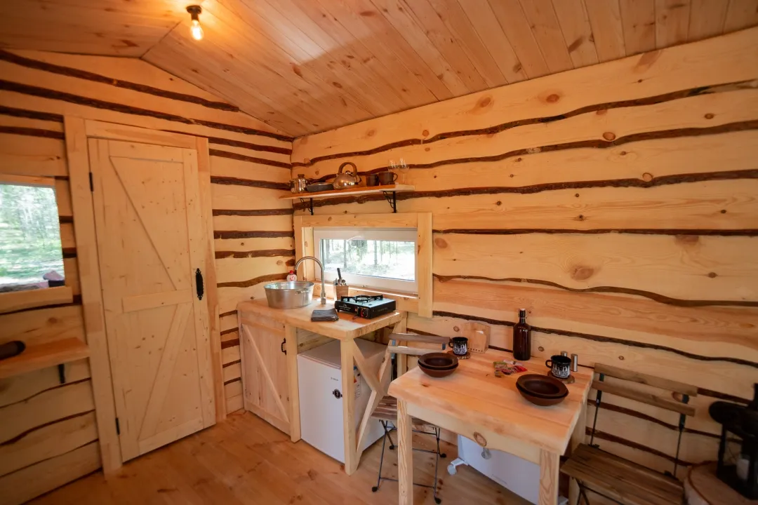 Хижина в лесу Екатеринбург фото 2