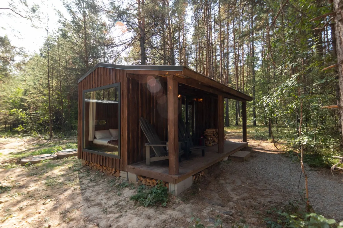 Хижина в лесу Екатеринбург фото 4