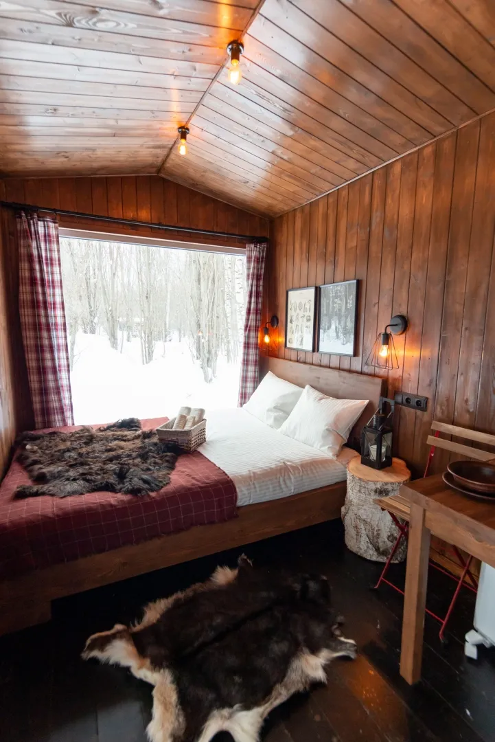 Хижина в лесу Пермь фото 3