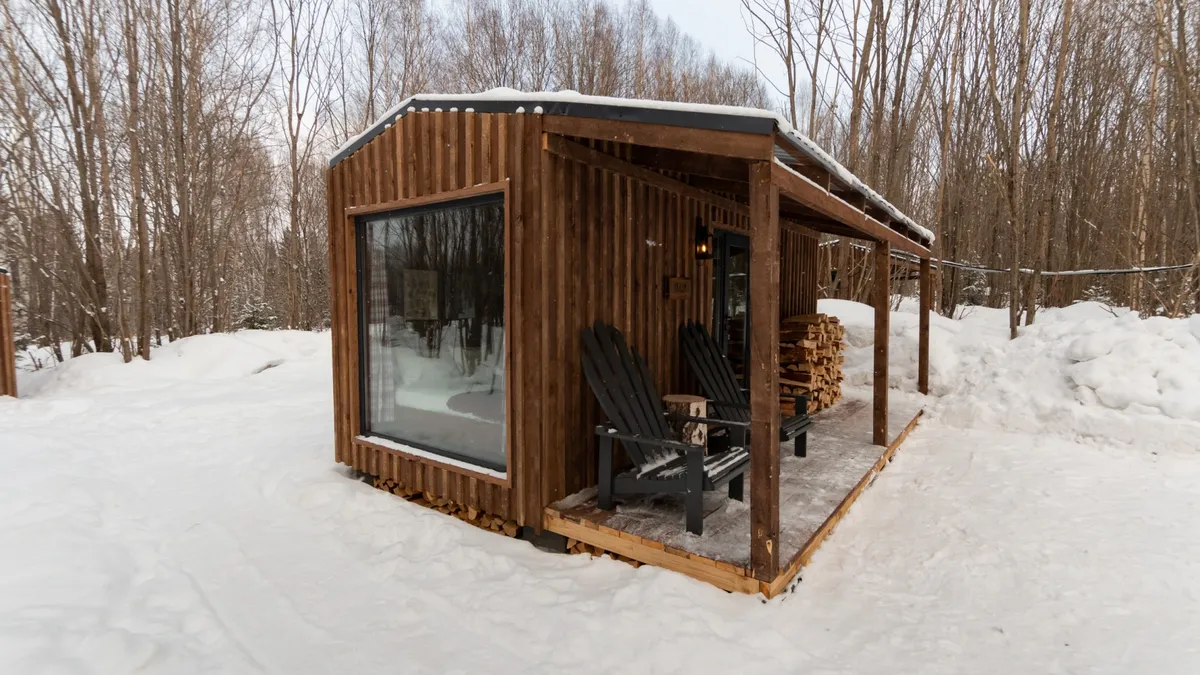 Хижина в лесу Пермь фото 5