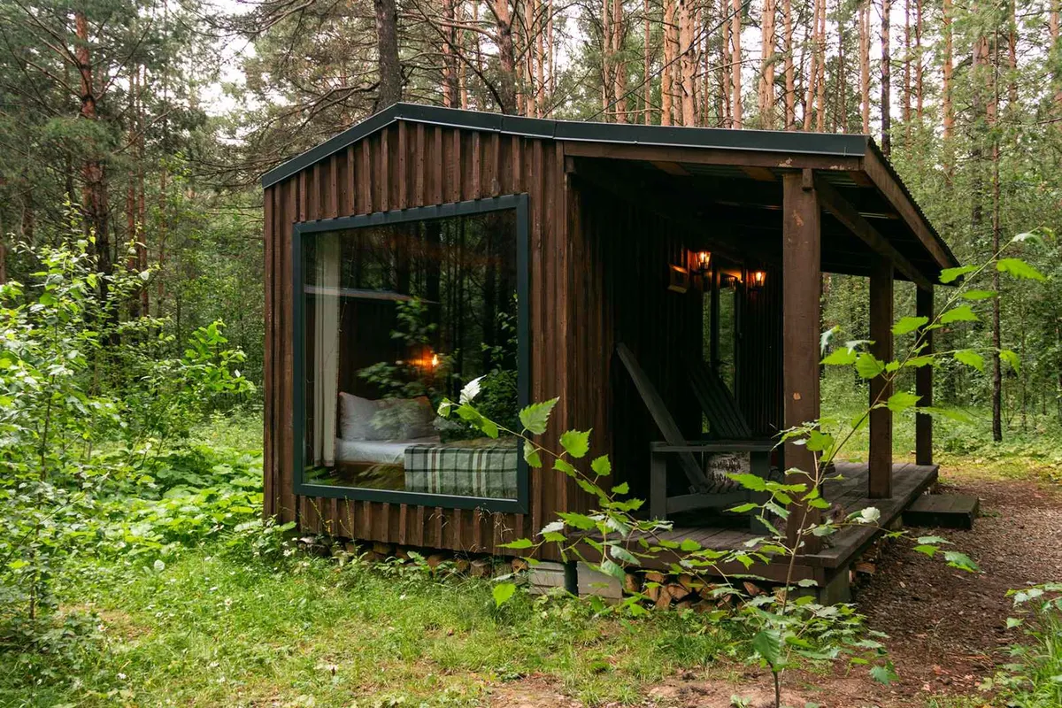 Хижина в лесу