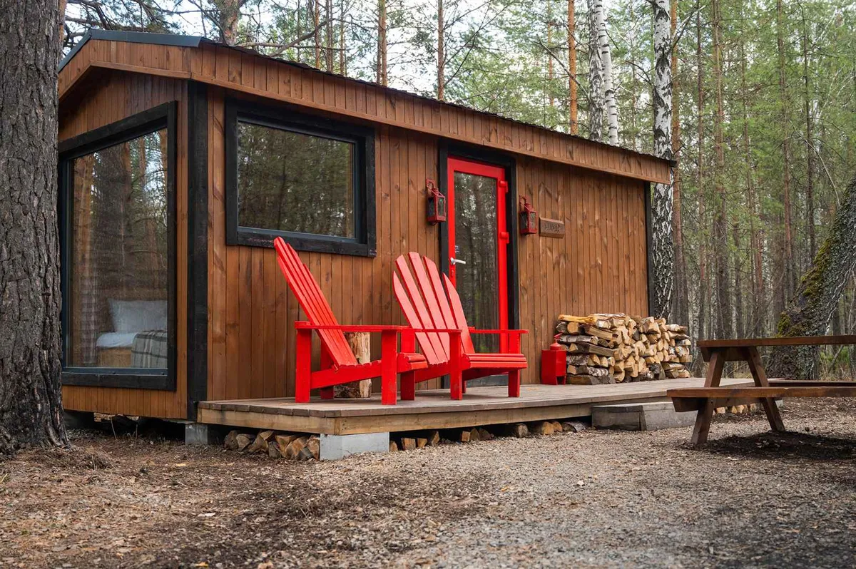 Хижина улучшенная