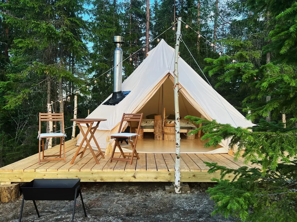 Шатер на скале