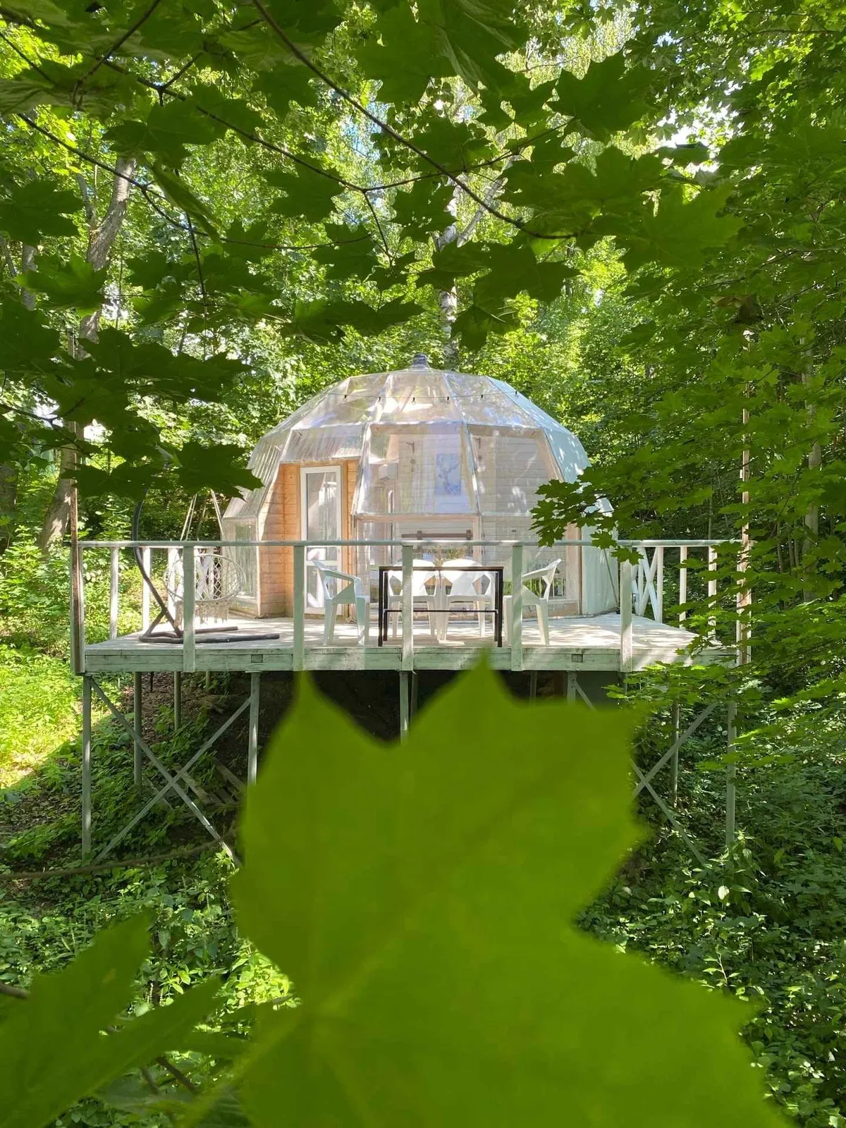 Сфера с балконом