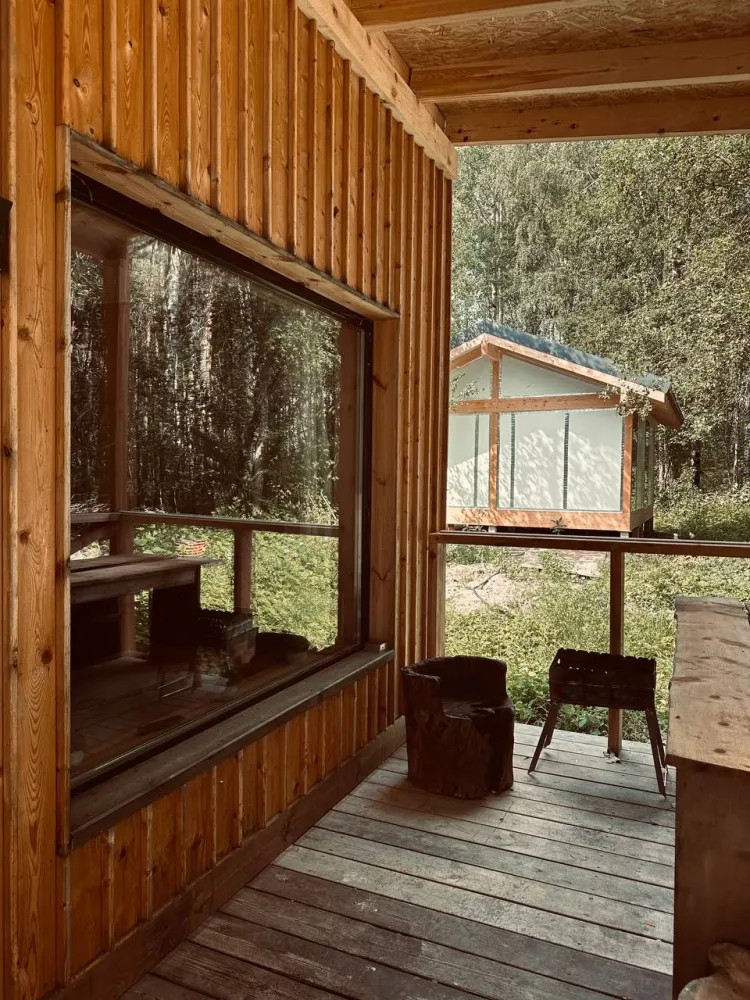 Kossalmi-дома у озера в Карелии фото 4