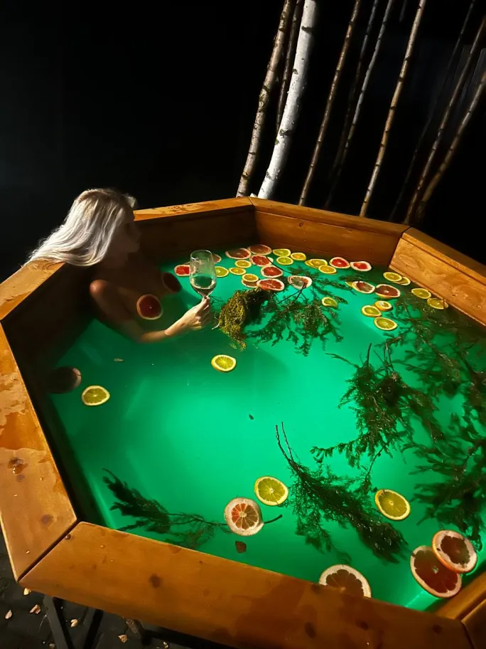 Коттедж с чаном и баней на дровах фото 2