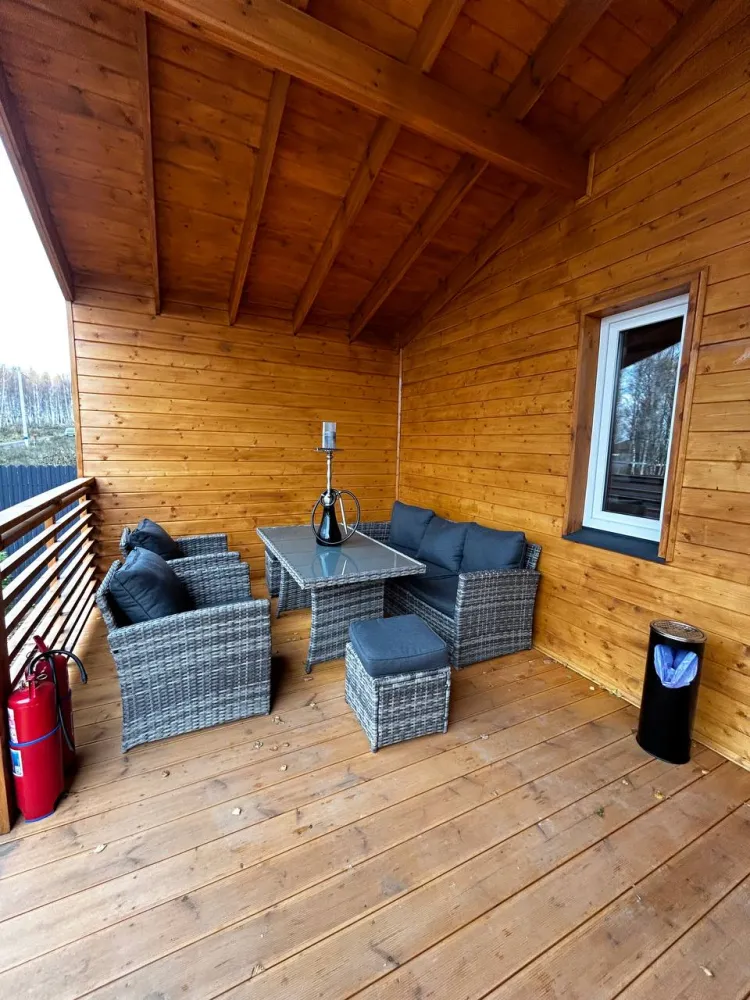 Коттедж с чаном и баней на дровах фото 4