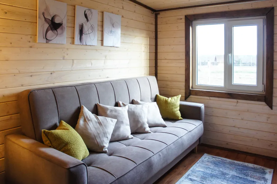 Коттедж с камином и баней фото 2