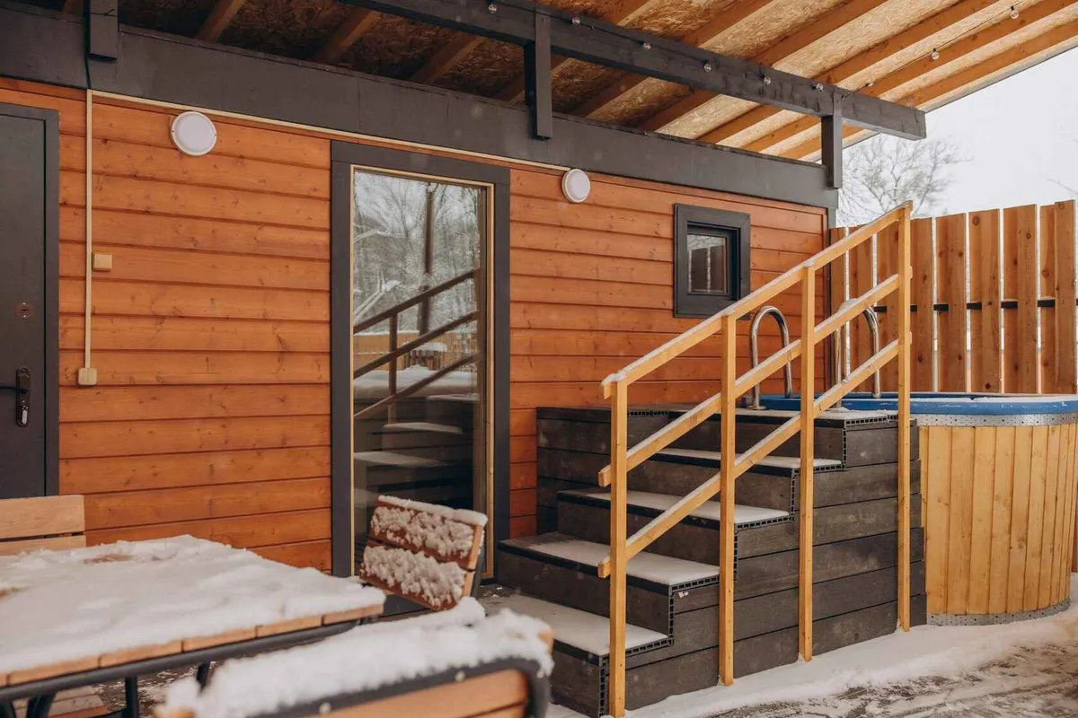 Банный дворик