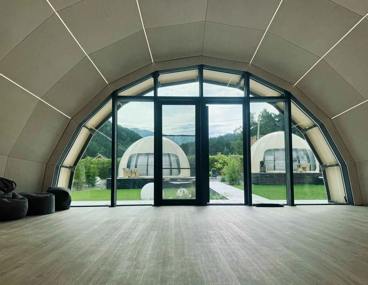 Купольный глэмпинг Воздух. Алтай фото 5