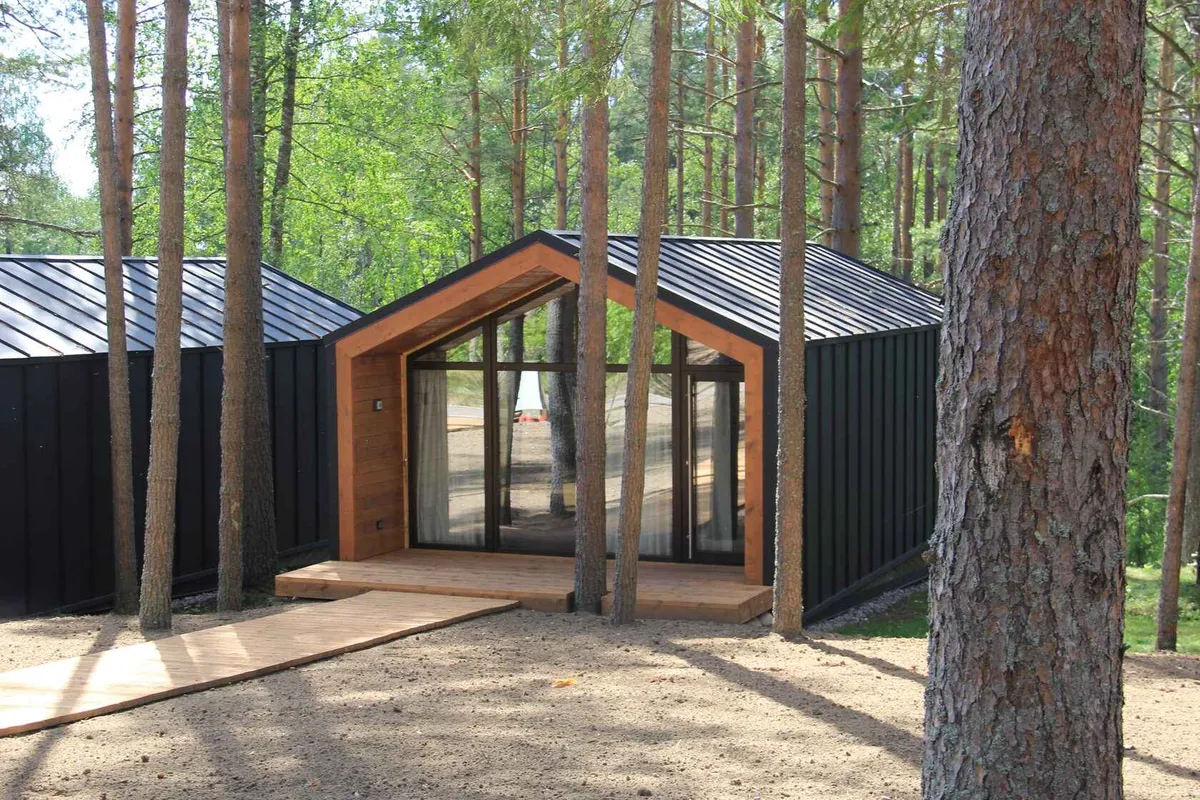 Панорамный барнхаус