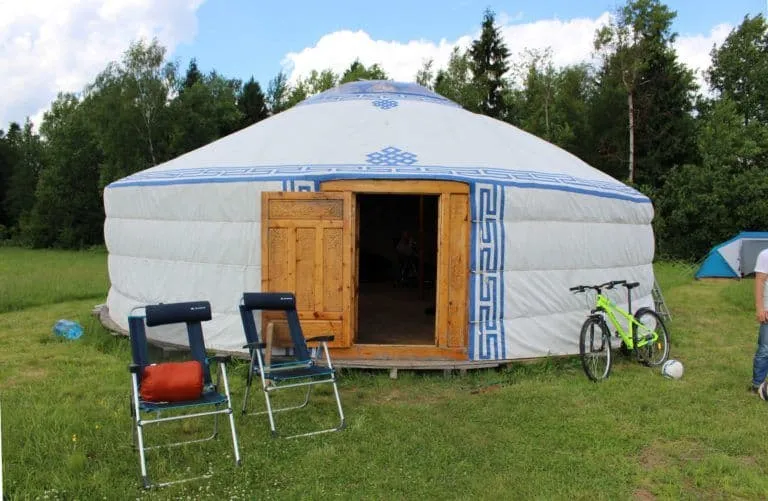 Лама-кемпинг в этнопарке Кочевник