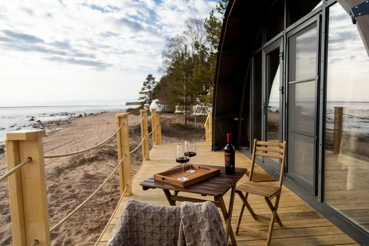 Геокупол Люкс на первой линии