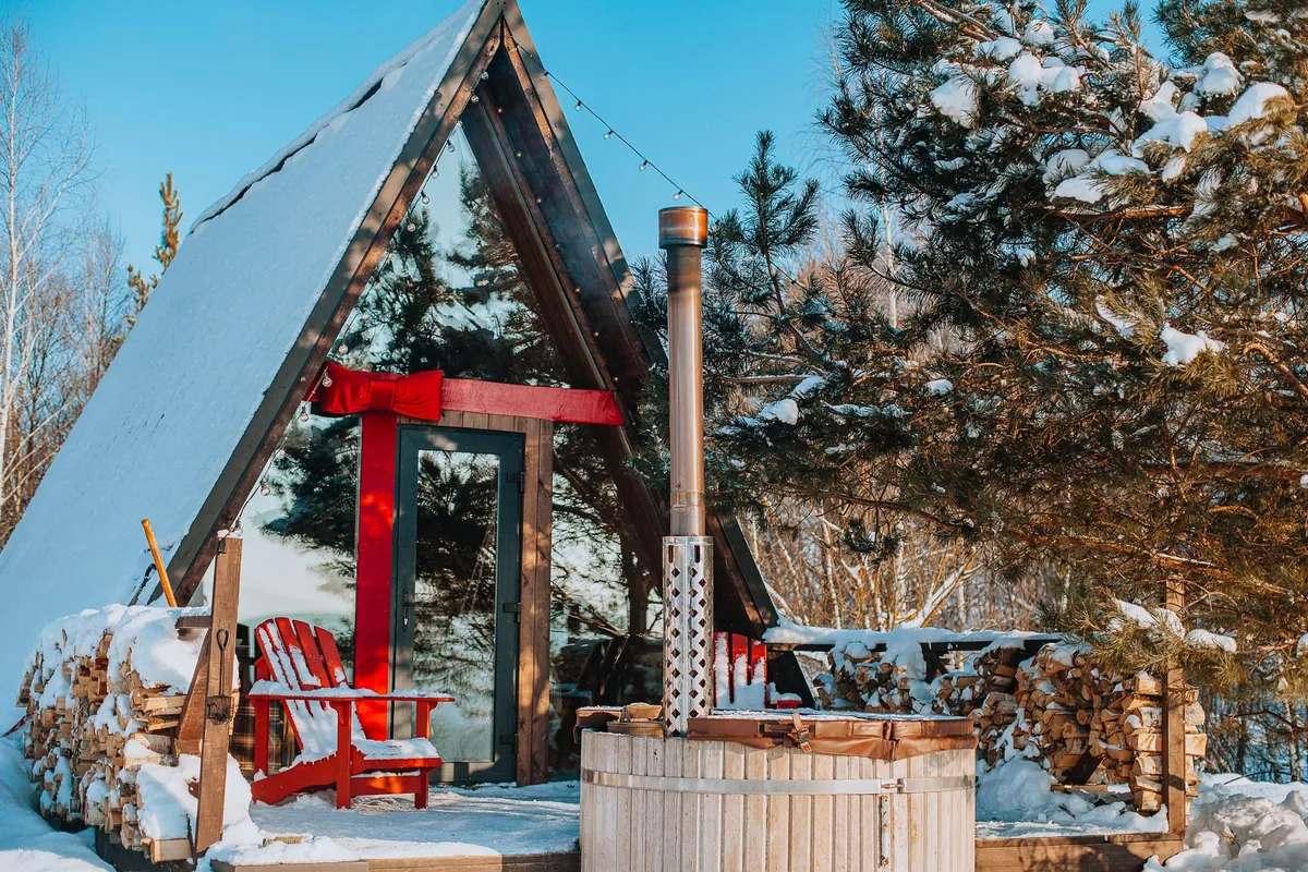 Шале у сосны