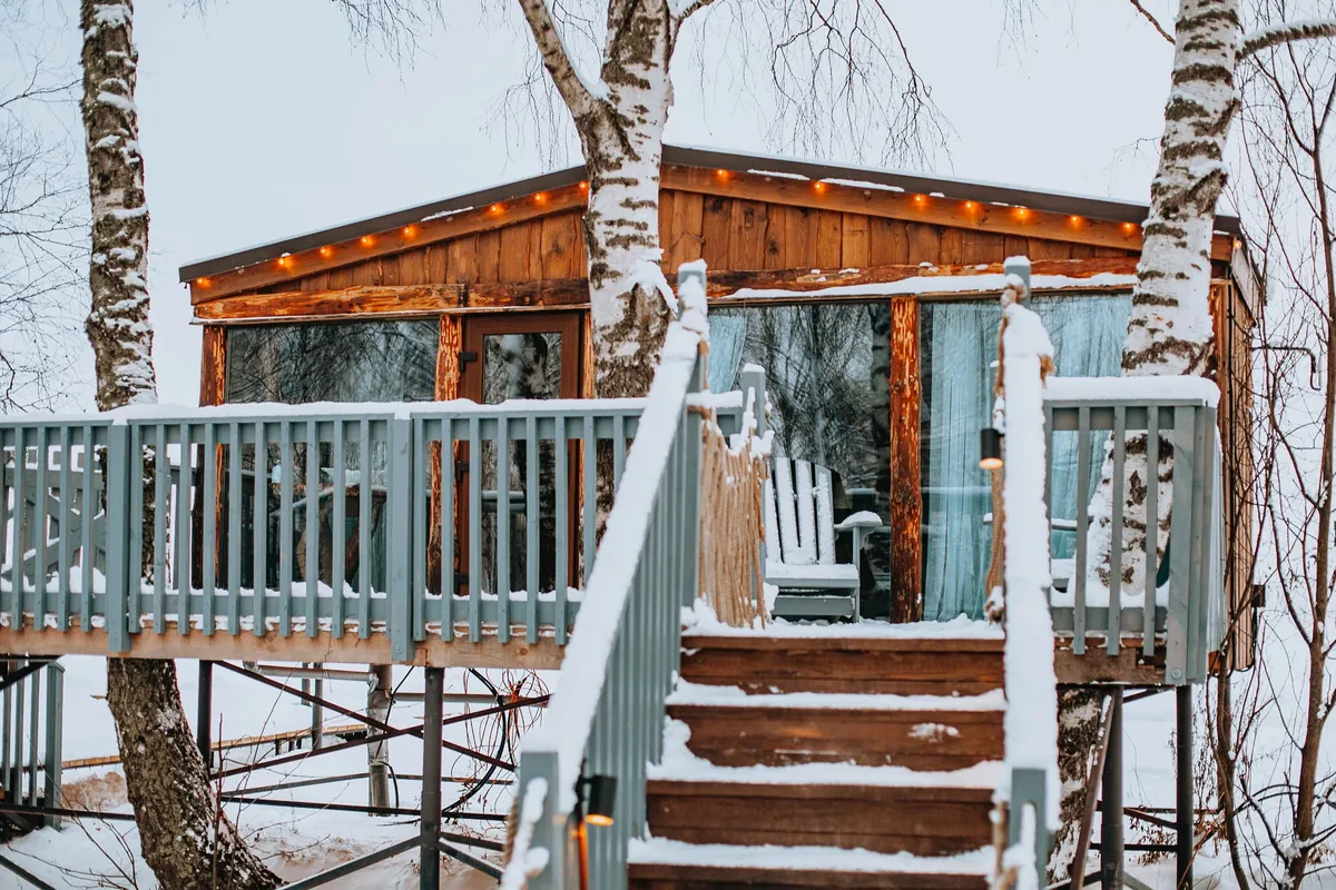 Мини-домик на дереве