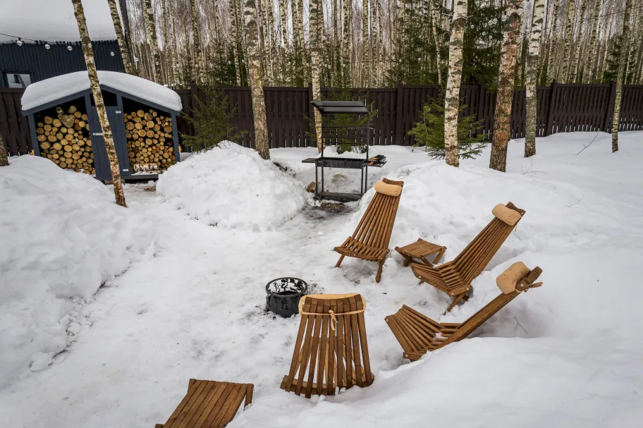 Панорамный дом в заповеднике фото 2