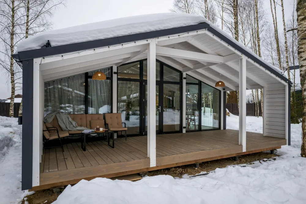 Панорамный дом в заповеднике фото 3