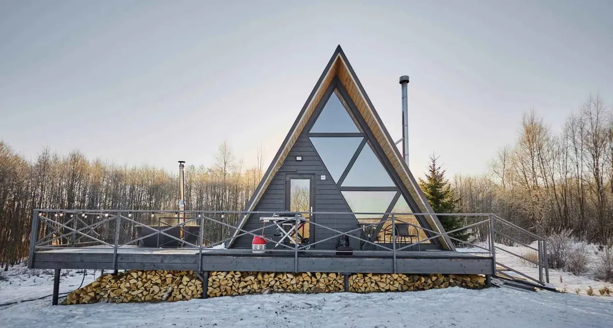 А-фрейм с чаном