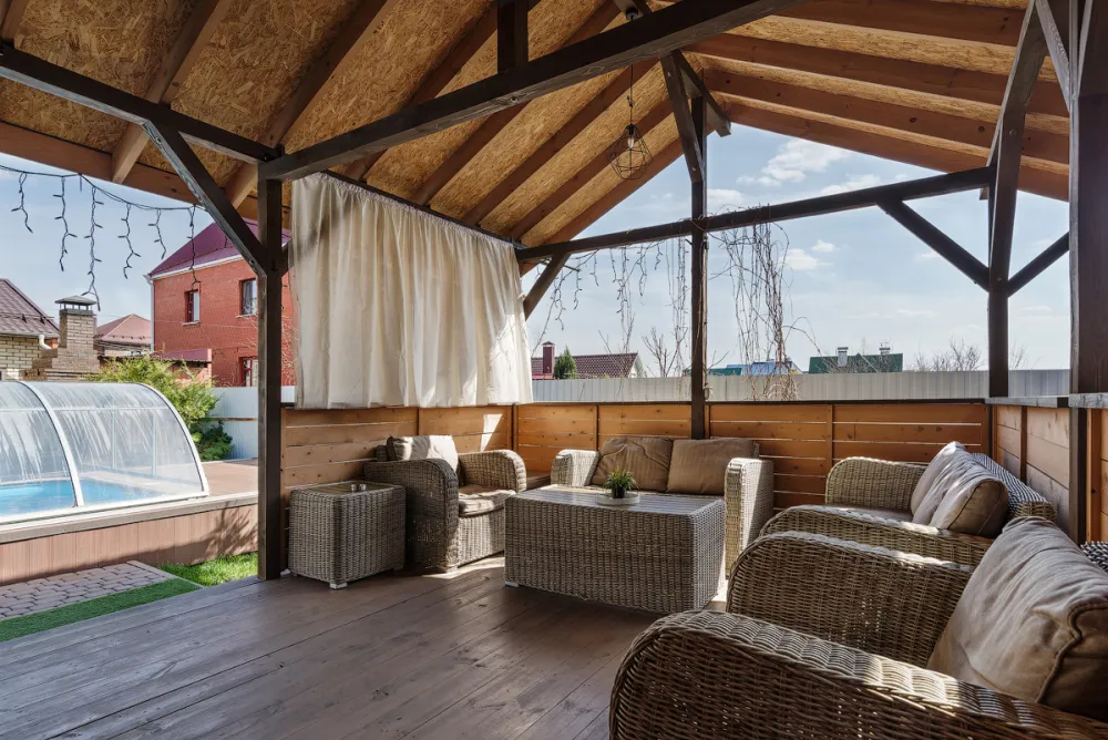 Речной клуб Коттедж Малиновый с тёплым бассейном и баней фото 3