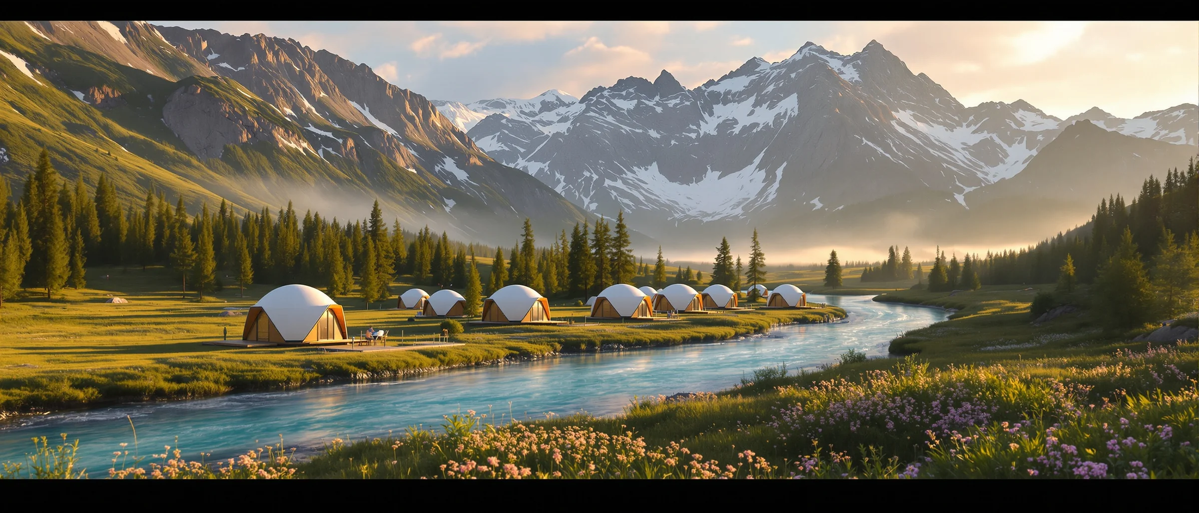 Глэмпинги Алтая