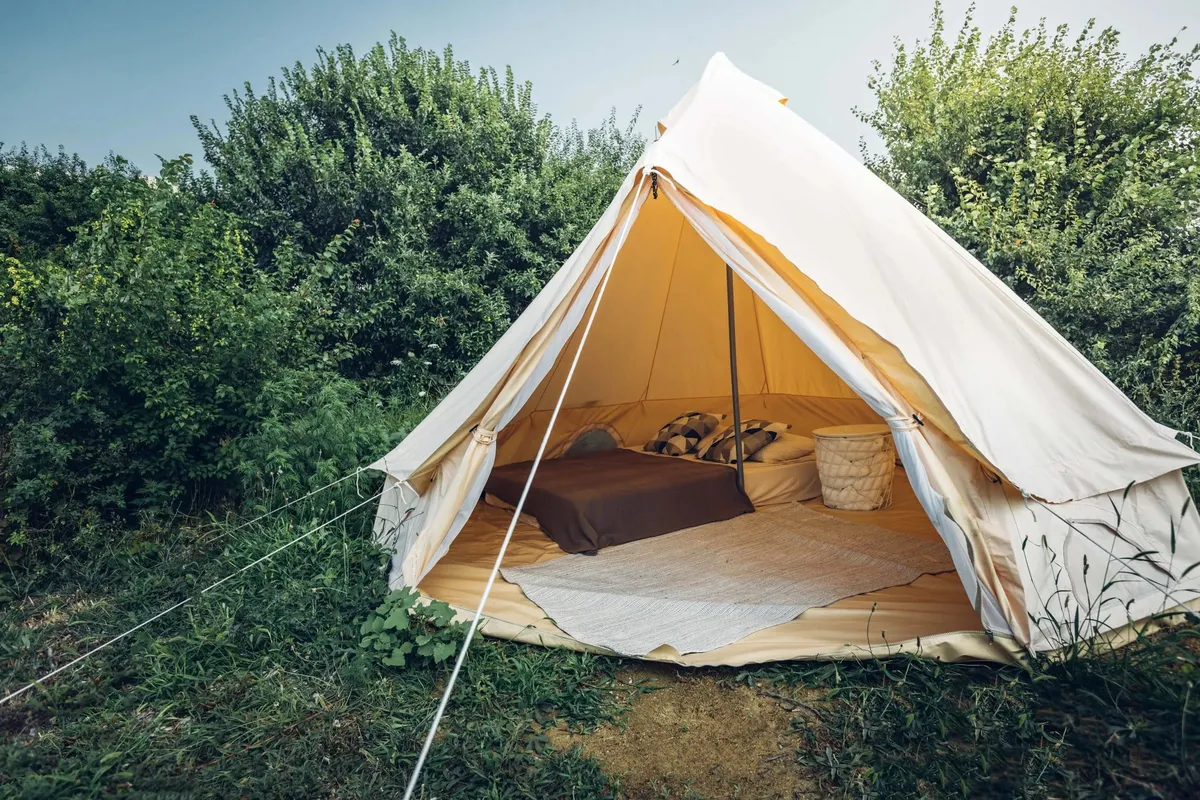 Шатер-мини у моря