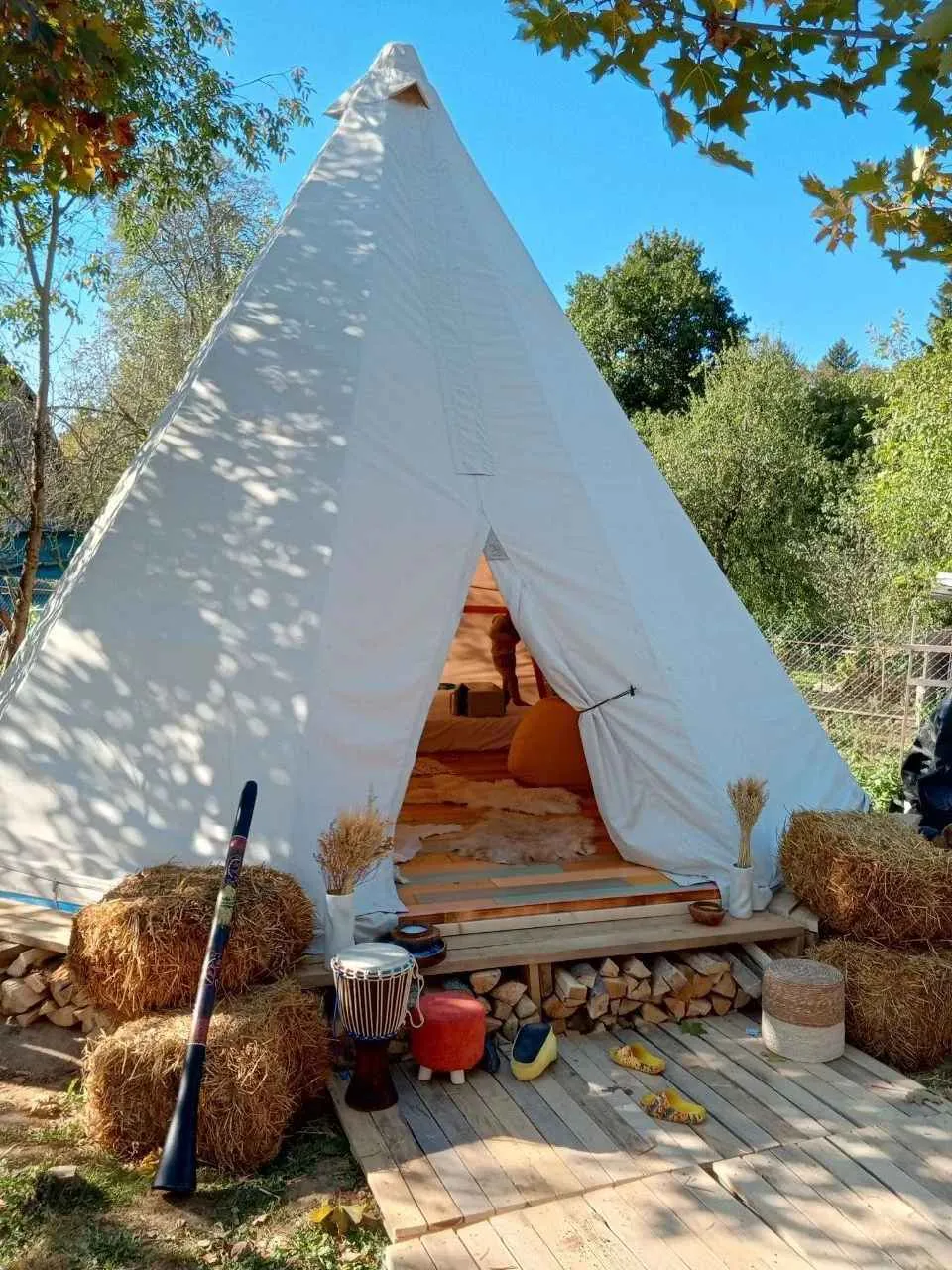 Индейский домик