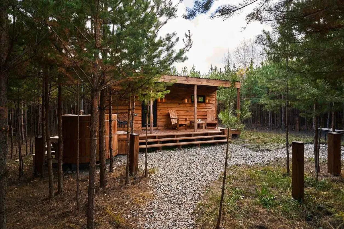 Двухместный домик