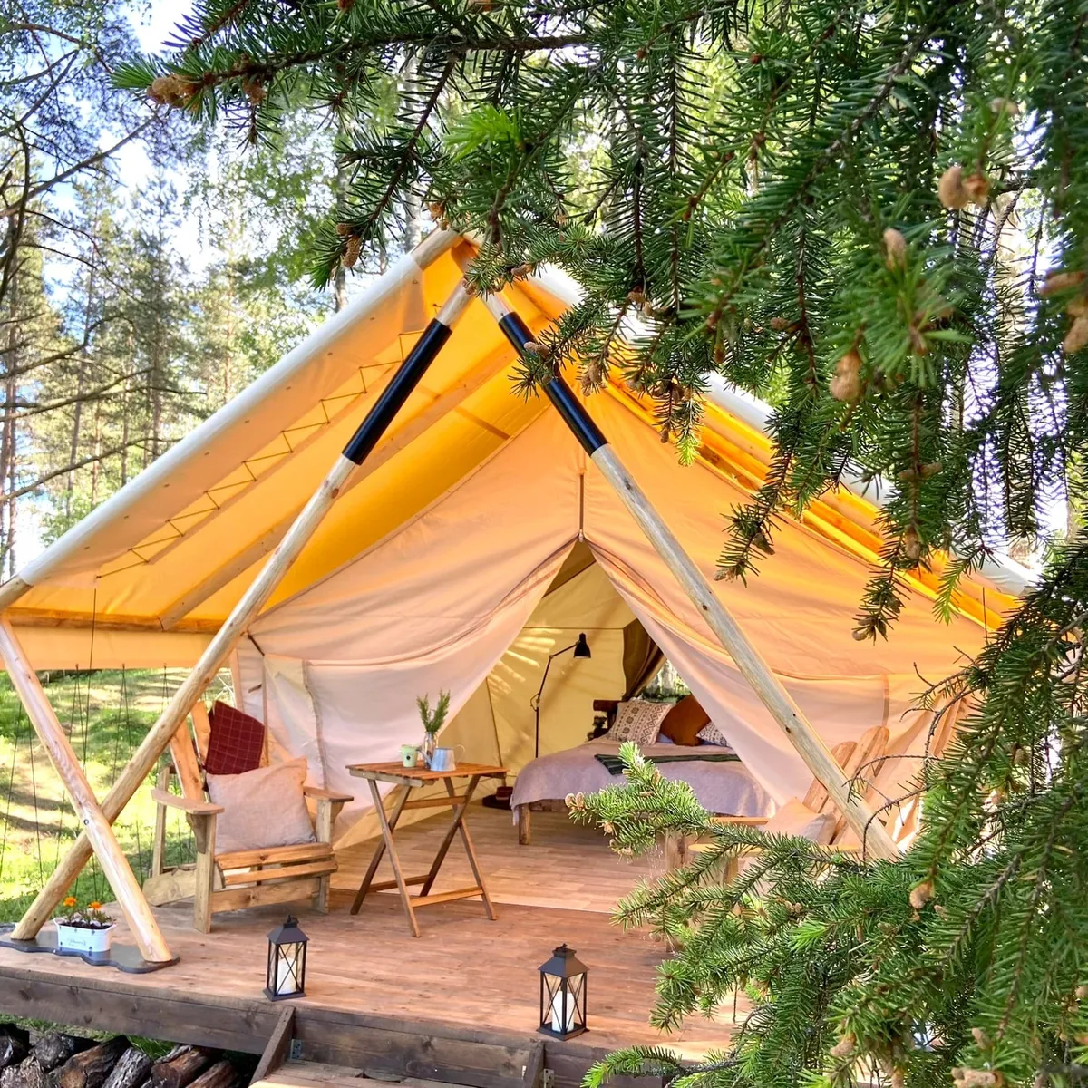 Сиреневый закат