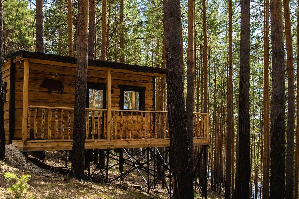 Двухместный домик