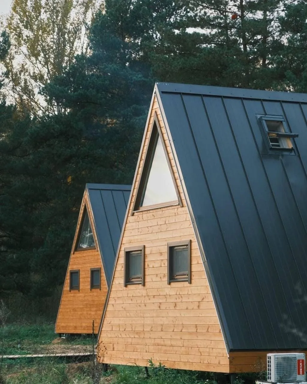 А-фрейм с купелью