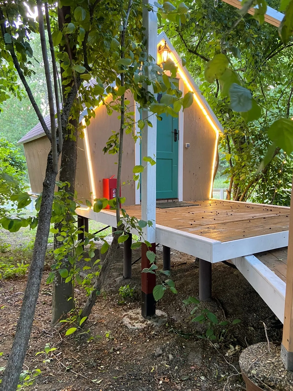 Творческий глэмпинг Скворечник