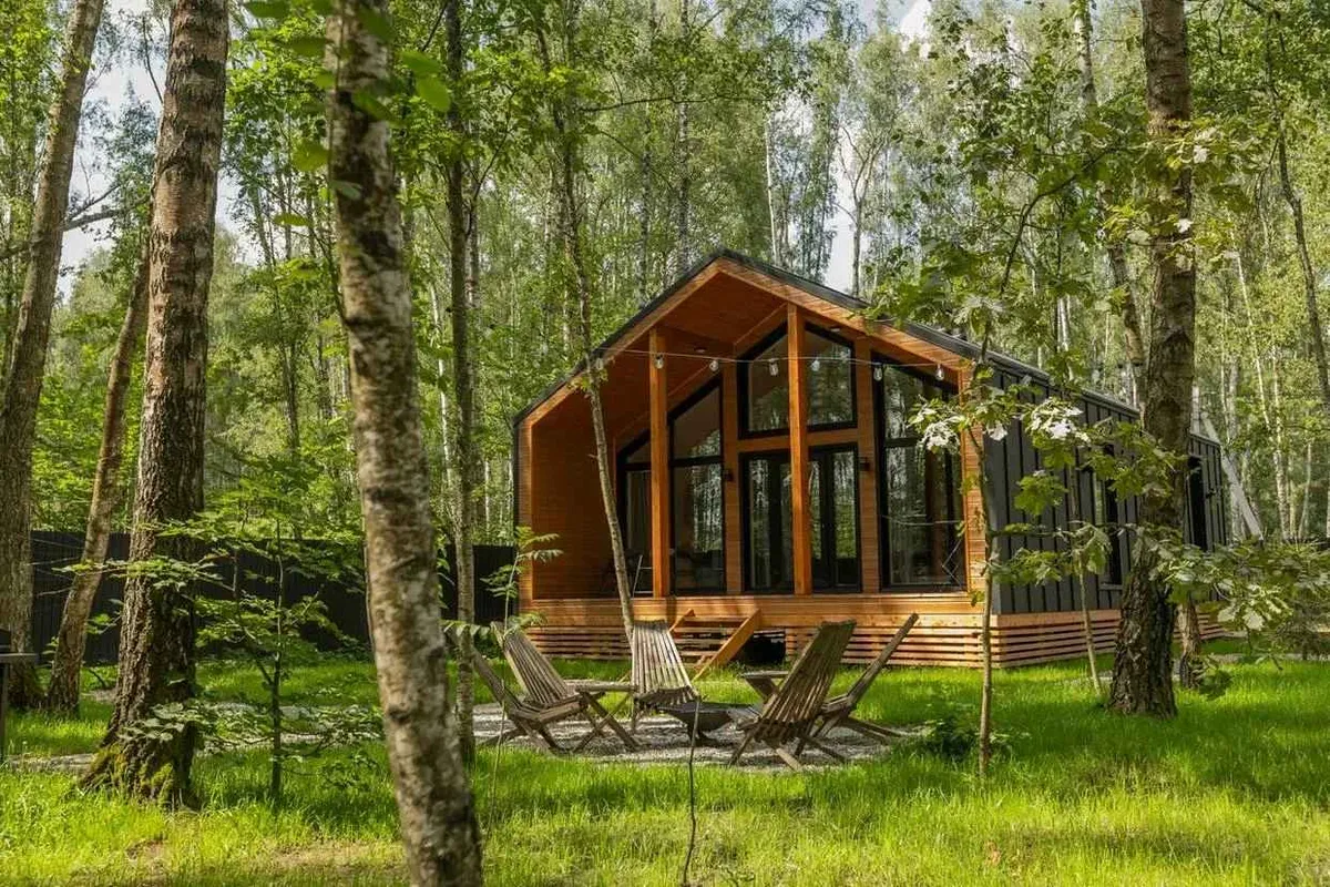 Барнхаус с чаном