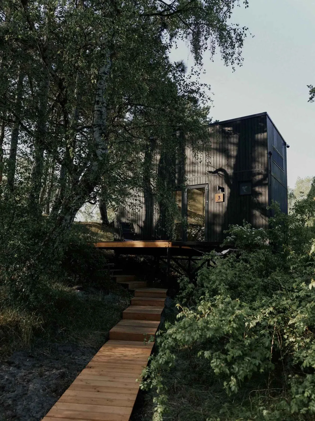 Большой Хитте с видом на море и гамаком