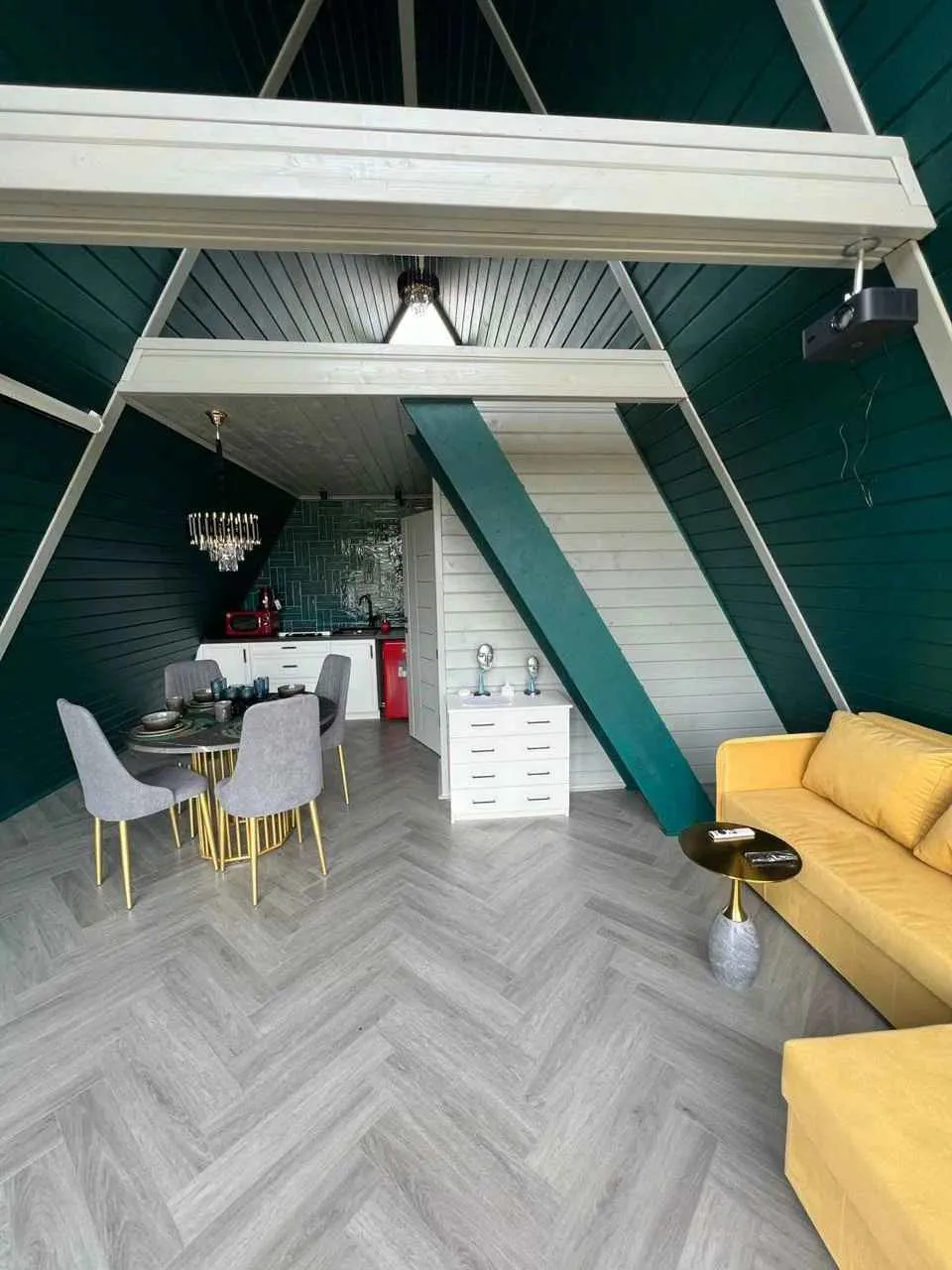 A-frame Бирюзовый