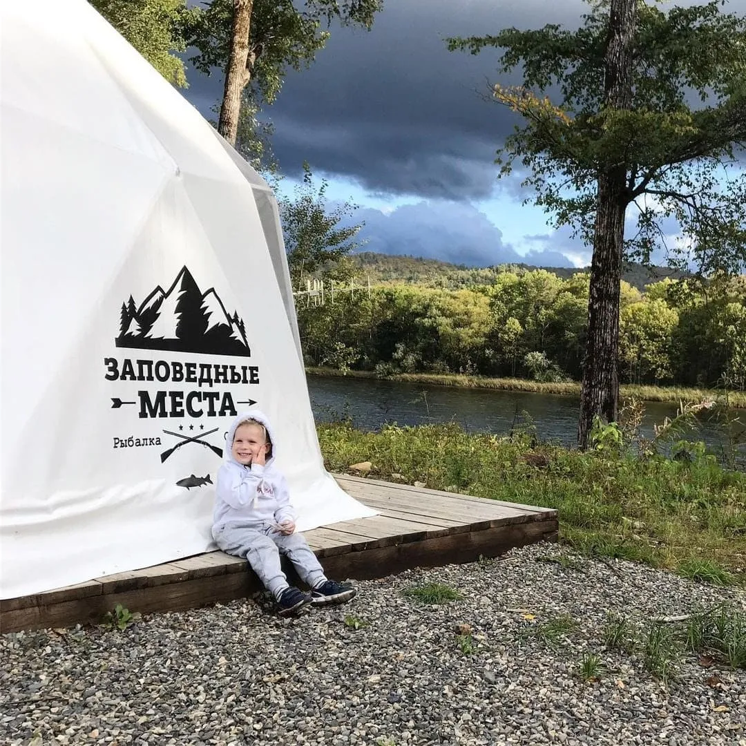 Шатер на второй линии