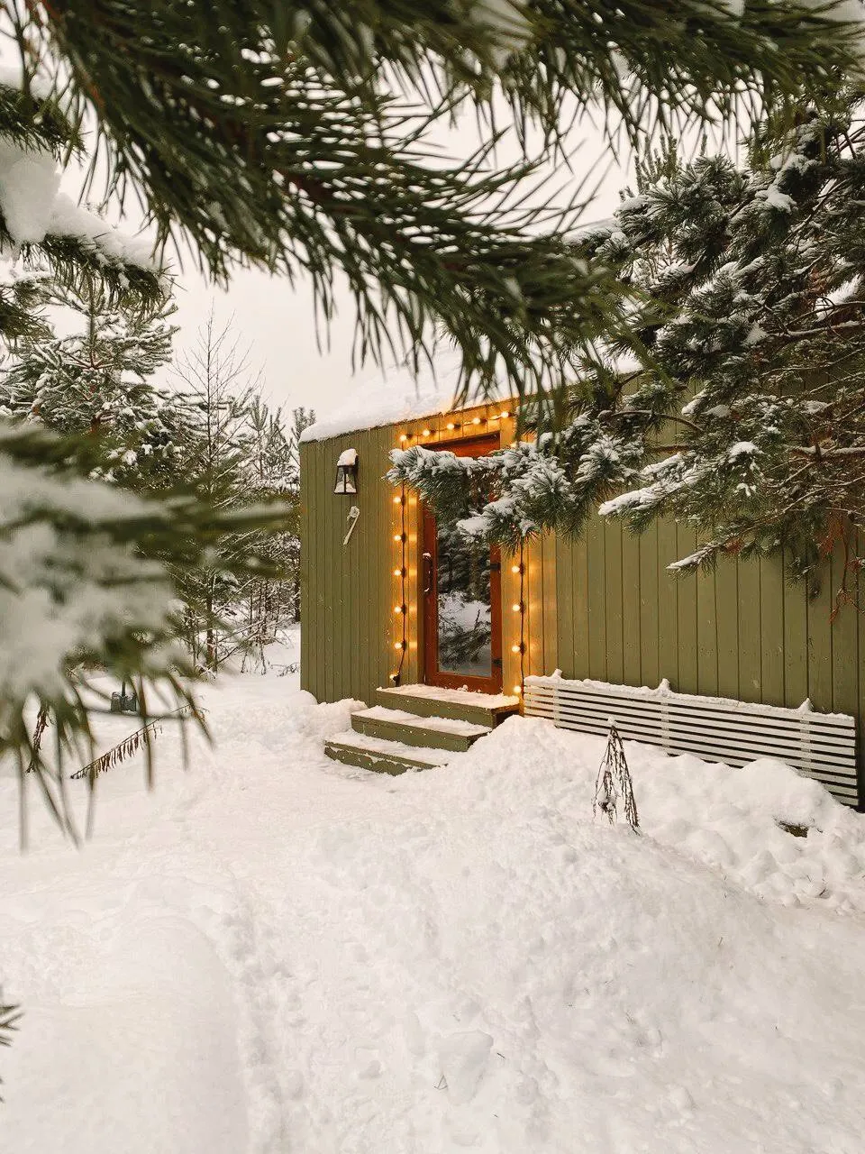 Домик с кухней