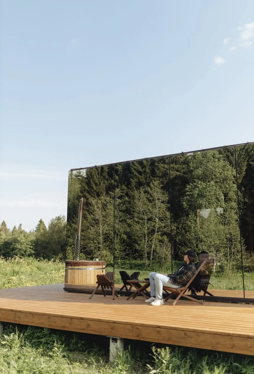 Зеркальный дом Счастливая Лиса